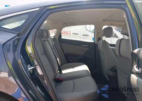 2018 Honda Civic Ex-T from USA, damaged, VIN JHMFC1F35JX023886